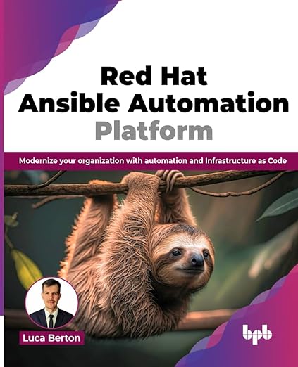 Cover of the Red Hat Ansible Automation Platform book book